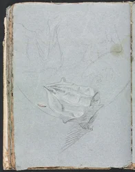 Verona Sketchbook: studio di drappeggio pagina 84, 1760