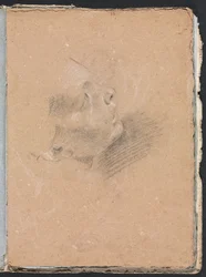 Verona Sketchbook: Profilo femminile (pagina 65)