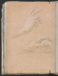 Verona Sketchbook: Mani pagina 92, 1760