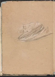 Verona Sketchbook: Testa e spalla con drappeggio pagina 14