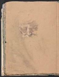 Taccuino di Verona: Testa maschile pagina 80, 1760