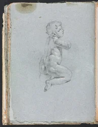 Taccuino di Verona: Putto di profilo pagina 64, 1760
