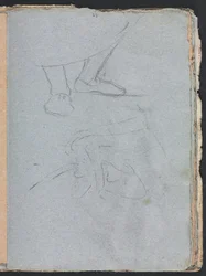 Taccuino di Verona: Studio dei piedi (pagina 53)
