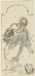 Santo in una nicchia