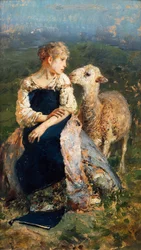 Pastorella o Ragazza con una Capra