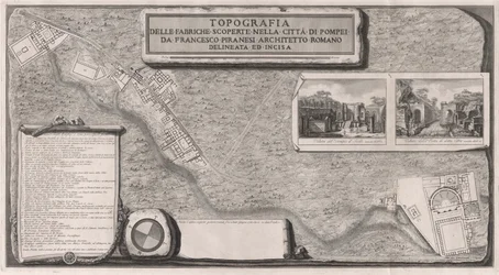 Topografia delle Fabbriche Scoperte nella Città di Pompei