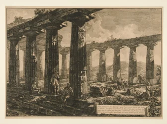 Vista interna del Tempio