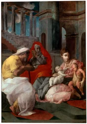 La Sacra Famiglia con Giovanni Battista e Sant