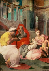 La Sacra Famiglia con Sant