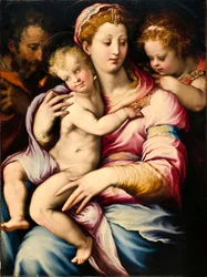 Sacra Famiglia con San Giovanni Battista