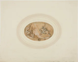 Marco Curzio che salta nell