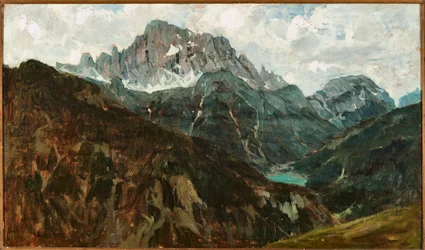 Paesaggio montano, Monte Civetta, Italia