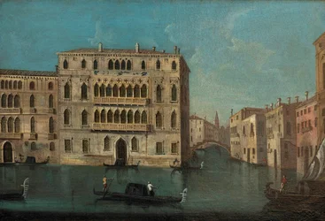 Francesco Tironi Canal Grande e Palazzo Foscari