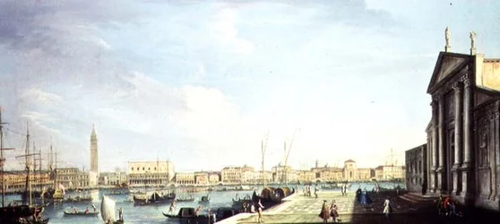 Il Bacino di San Marco, con il Palazzo Ducale e la Riva degli Schiavoni (XVIII secolo)