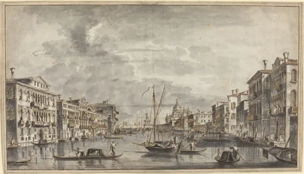 Il Canal Grande Verso la Salute e la Dogana
