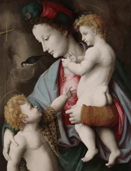 Madonna e Bambino con San Giovanni, c.1525