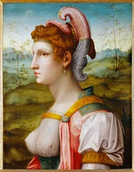 Sibilla, secondo quarto del XVI secolo, 1525-50 circa (dipinto su tavola)