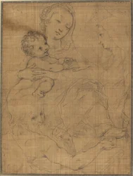 Matrimonio mistico di Santa Caterina con San Girolamo