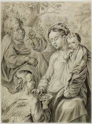 Il riposo durante la fuga in Egitto, noto come Madonna della Pappa
