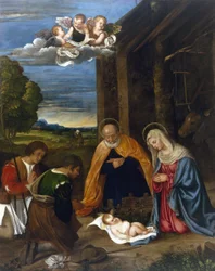 La Natività con i pastori