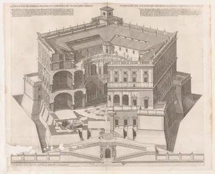 Speculum Romanae Magnificentiae: Palazzo Farnese, XVI secolo