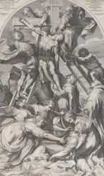 La discesa dalla croce, 1606