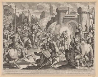 Conquista di Coimbra da parte di Ferdinando I di León