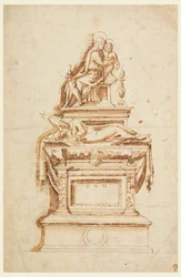 Progetto per un Monumento Sepolcrale per un Cardinale Medici