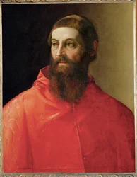 Il cardinale Rodolfo Pio (dipinto su tela)