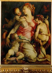 Carità (dipinto su legno)