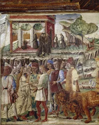 Allegoria del mese di luglio (dettaglio)