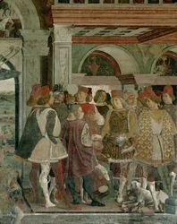 Sala dei Mesi: Aprile (affresco)
