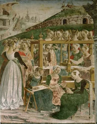 Sala dei Mesi: Marzo (affresco)