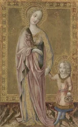 Santa Dorotea e il Bambino Gesù, ca 1460