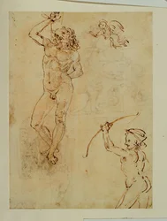 Schizzo per un martirio di San Sebastiano ...