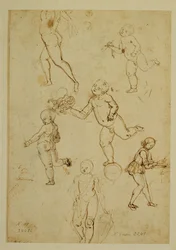 Tre figli; un putto ...