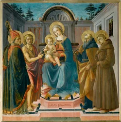 La Vergine con il Bambino tra Santa Zenobia, San Giovanni Battista, Sant