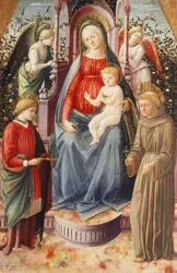 La Madonna e il Bambino con i Santi Giuliano e Francesco