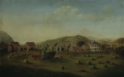Fattoria Leete, West Claremont, New Hampshire, ca. 1822