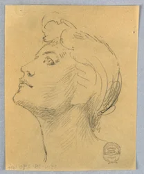 Testa di una donna