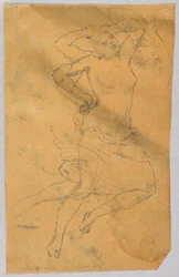 Schizzo di una figura femminile