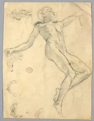 Schizzo di un Nudo Femminile
