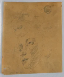 Schizzo della testa di una donna