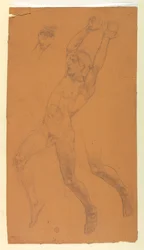 Studi per una figura volante