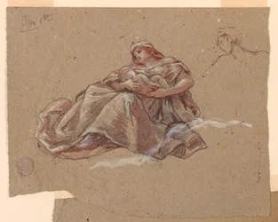 Studio per "Carità", Chiesa di San Bartolomeo, New York, NY