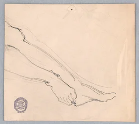 Studio per "Diana e le sue ancelle tra le costellazioni"