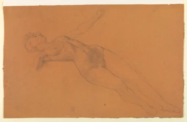 Studio per "Diana e le sue ancelle tra le costellazioni"