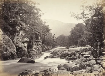 Bettws-y-Coed, il ponte del minatore (693)