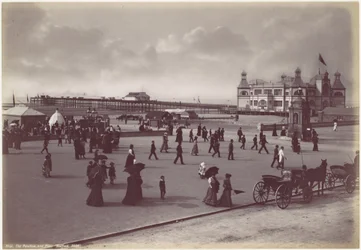 Rhyl. Il padiglione e il molo