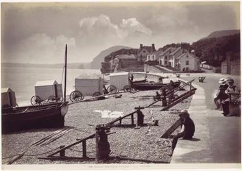 Sidmouth, estremità occidentale della passeggiata